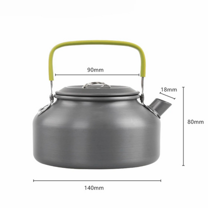 Portable Ultralight Camping Kettle – Durable Aluminium Teapot Dealprice.co.uk