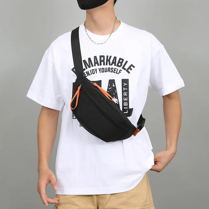 Casual Waterproof Waist Bag – Unisex Belt Pack for Everyday Use