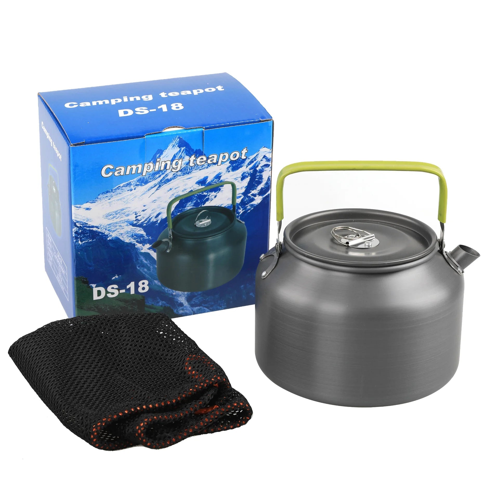 Portable Ultralight Camping Kettle – Durable Aluminium Teapot Dealprice.co.uk