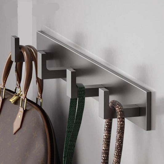 Bathroom Robe Hooks – Wall Mounted Stainless Steel Hook Rack Clothes Hanger