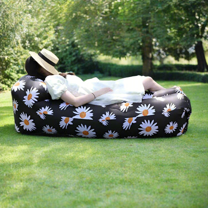 Portable Inflatable Air Sofa Bed – Waterproof & Lightweight Lounger for Beach, Camping & Outdoor Relaxation Dealprice.co.uk