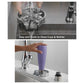 Glass Rinser for Kitchen Sink – Stainless Steel Bottle & Cup Washer Attachment
