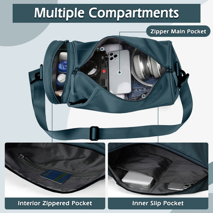 Women’s Waterproof Gym, Yoga & Weekend Bag with Shoe Compartment