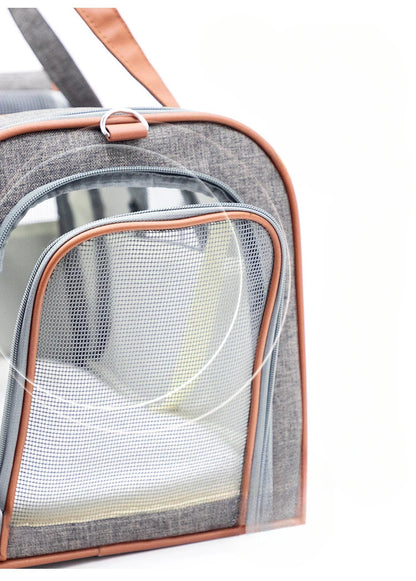 Luxury Foldable Pet Travel Bag – Airline-Approved Breathable Carrier for Cats & Dogs Dealprice.co.uk