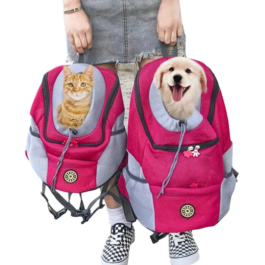 Pet Dog Carrier Backpack – Breathable Front Pack for Small & Medium Dogs & Cats Dealprice.co.uk