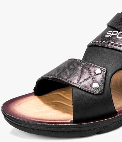 Men’s Summer Slip-On Sandals – Non-Slip Open-Toe Casual Beach Slippers
