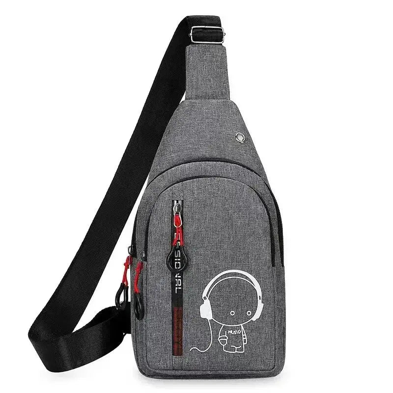 Men's Chest Bag – Stylish & Lightweight Crossbody for Travel Dealprice.co.uk
