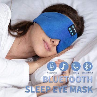 Bluetooth Sleep Eye Mask – Wireless Music Headphones for Sleeping