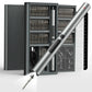 75-in-1 Precision Electric Screwdriver Set with 71 Magnetic Bits, LED Lights, and Case