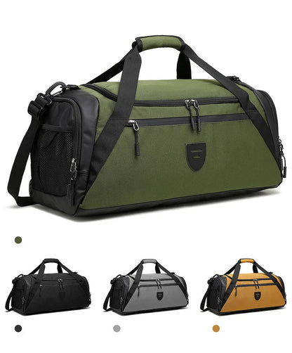Gym Bag Dry Wet Separate Duffel Bag with Shoe Compartment