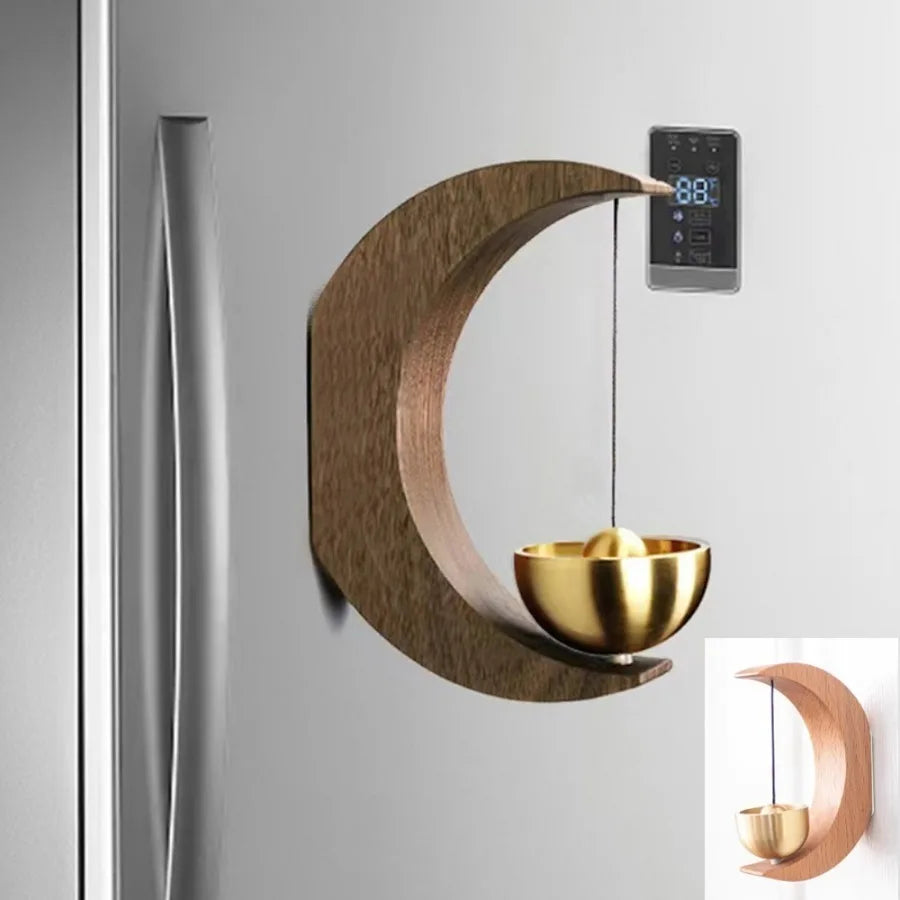 Wooden Doorbell Wind Chime – Decorative Hanging Bell for Home Dealprice.co.uk