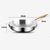 316 Stainless Steel Non-Stick  Frying Pan Wok- Pro-Grade Cooking with Zero Toxins