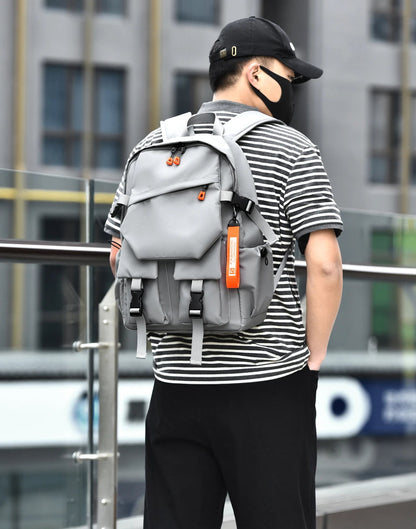 Luxury Men's Waterproof Laptop Backpack – High-Capacity Travel & School Bag Dealprice.co.uk