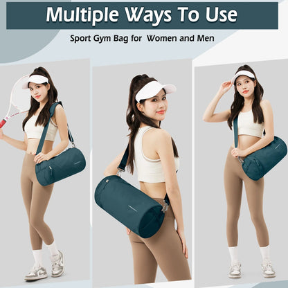 Women’s Waterproof Gym, Yoga & Weekend Bag with Shoe Compartment
