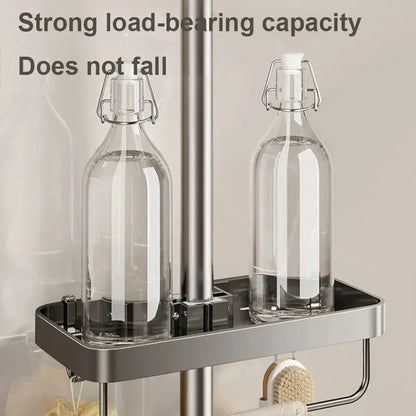 Removable No-Drill Shower Shelf – Sleek & Functional Storage Solution Dealprice.co.uk