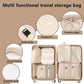Travel Storage Organizer Set – Packing Cubes for Clothes, Toiletries, Shoes & Dorm Use