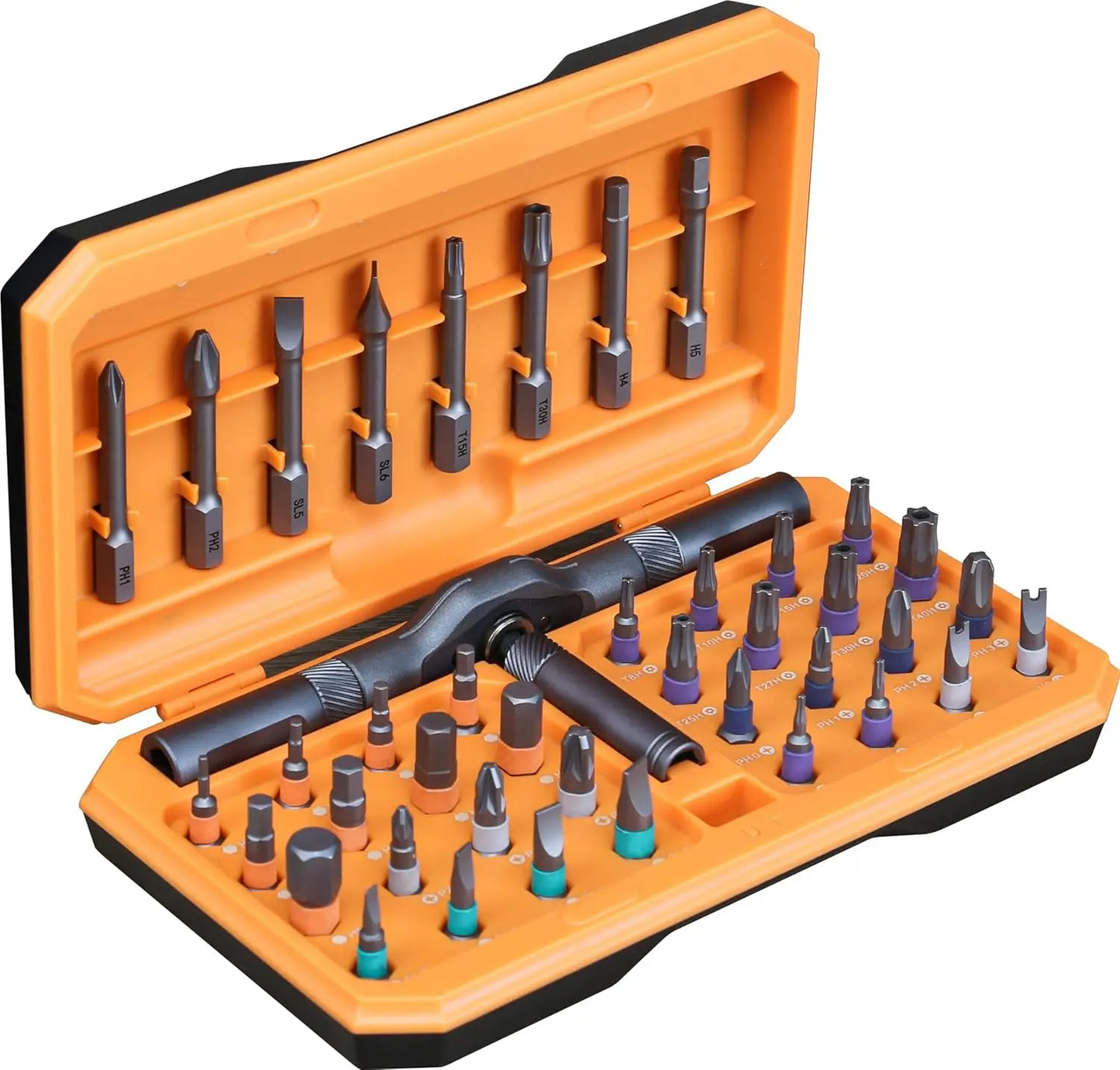 42-in-1 Ratchet Magnetic Screwdriver Kit – Ultra-Light Aluminium Alloy