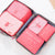 6 Pcs Travel Storage Bag Set – Waterproof, Large,  Eco-Friendly Luggage Organisers