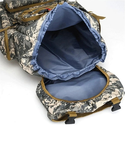 80L/100L Tactical Mountaineering Backpack – Large Capacity Hiking & Camping Bag Dealprice.co.uk