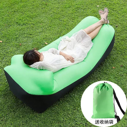 Portable Inflatable Air Sofa Bed – Waterproof & Lightweight Lounger for Beach, Camping & Outdoor Relaxation Dealprice.co.uk