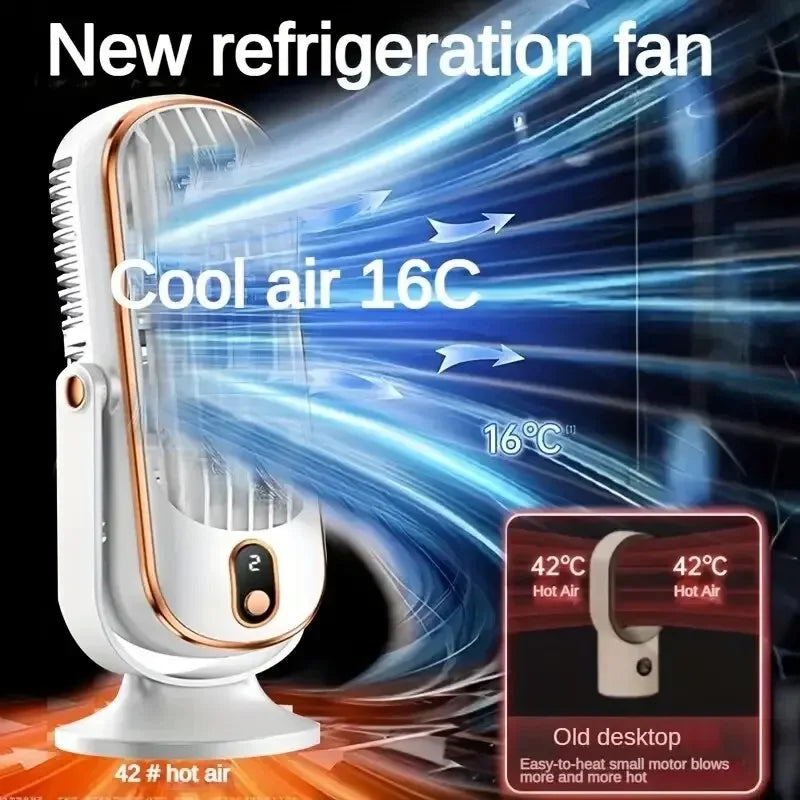 Portable Dual Motor Air Cooler – 5-Speed Surround Air Blower with USB Charging Dealprice.co.uk