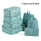 7PCS Travel Organizer Set – Packing Cubes for Clothes, Shoes & Luggage