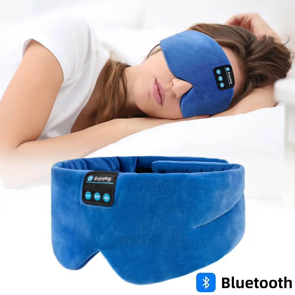 Bluetooth Sleep Eye Mask – Wireless Music Headphones for Sleeping