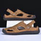 New Handmade Summer Sandals for Men – Breathable Outdoor Leather Shoes
