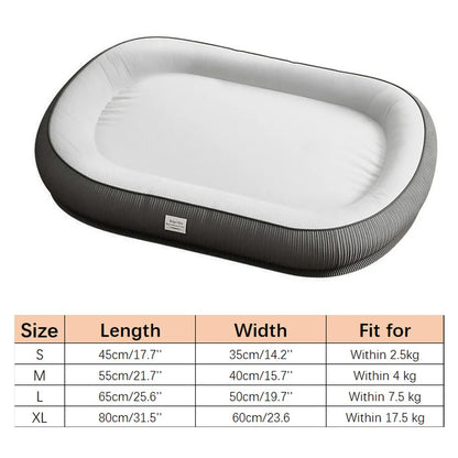 Memory Foam Dog Bed – Soft, Warm & Washable Sleeping Mat for Dogs