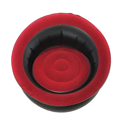 Portable Inflatable Lazy Sofa – Eco-Friendly Flocked Lounge Chair for Home & Outdoor Use Dealprice.co.uk