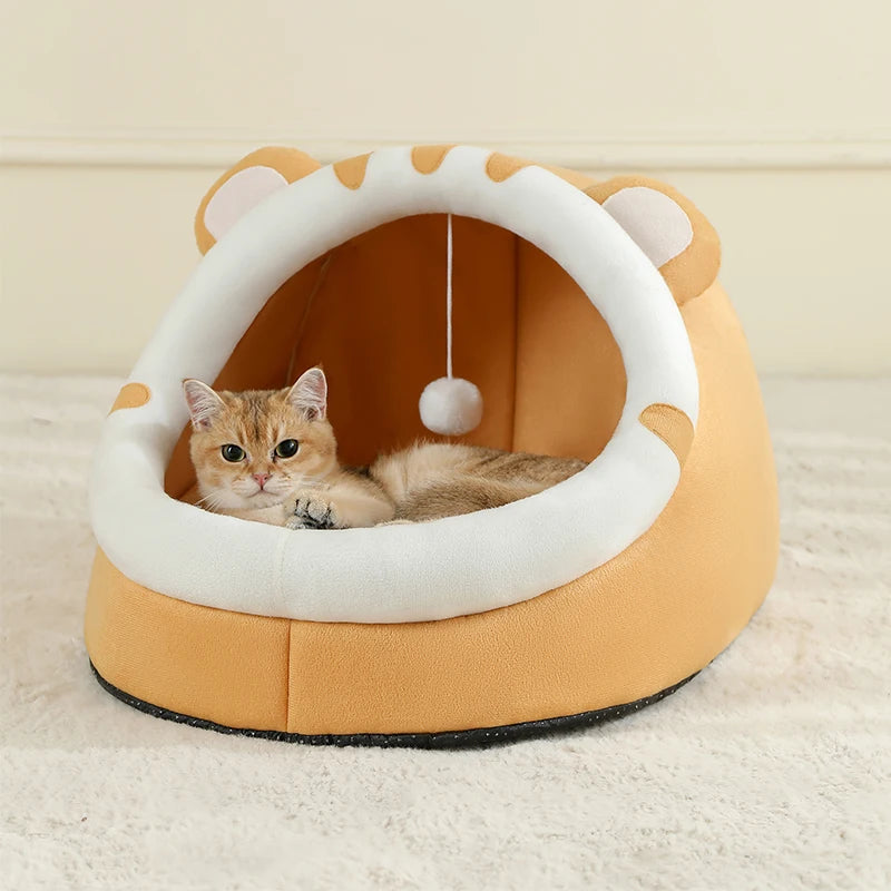 Super Cat Bed - Warm & Cozy Cave for Cats & Small Dogs Dealprice.co.uk