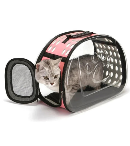 Transparent Pet Shoulder Crossbody Bag – Breathable Carrier for Cats & Small Dogs Dealprice.co.uk