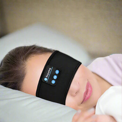 Headband with Eye Mask – Wireless Music Headband for Sleeping and Relaxation