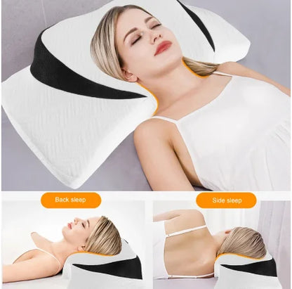 Orthopaedic Memory Foam Cervical Pillow – Ergonomic Neck Support Pillow