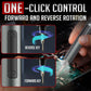 75-in-1 Precision Electric Screwdriver Set with 71 Magnetic Bits, LED Lights, and Case