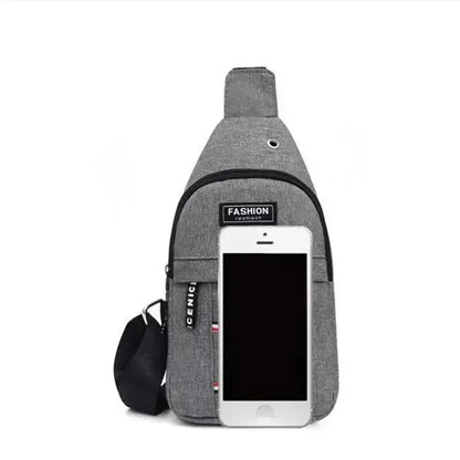Men's Waterproof Fanny Pack – Large Capacity Waist Bag for Travel Dealprice.co.uk