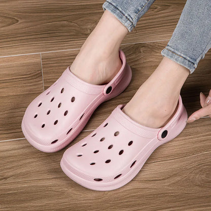 Summer Clogs for Men & Women – Lightweight Slip-On Garden Outdoor Slippers