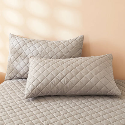2pcs Waterproof Throw Pillowcases – Soft, Breathable, Envelope Style Pillow Covers