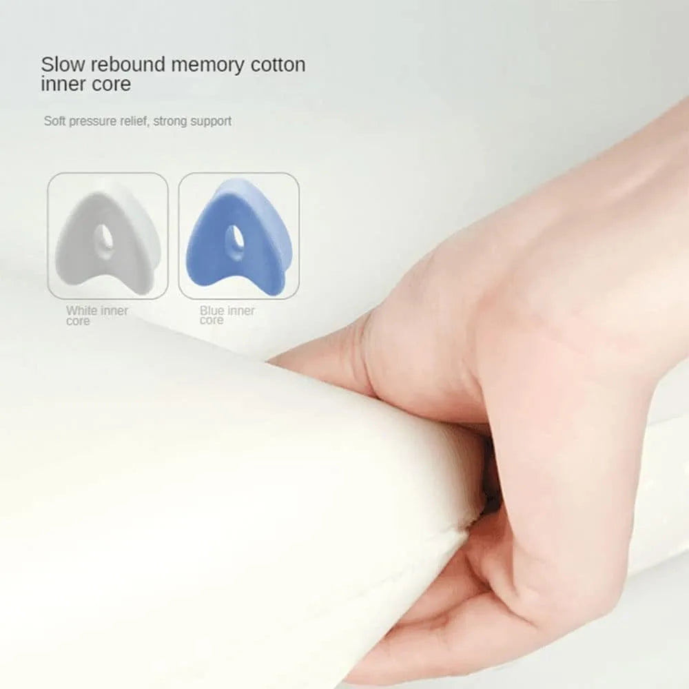 Memory Foam Knee Pillow for Side Sleepers  Lower Back, Hip, Knee, Join Discomfort