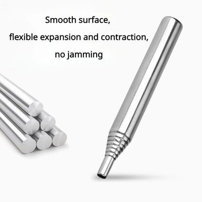 Stainless Steel Retractable Fire Pipe – Outdoor Camping Fire Blower Tool Dealprice.co.uk