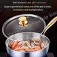 316 Stainless Steel Deep Frying Pan – Uncoated Non-Stick Wok