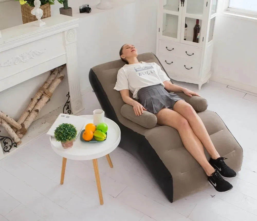 Inflatable Lazy Sofa – Comfortable & Stylish Recliner for Indoor Relaxation Dealprice.co.uk