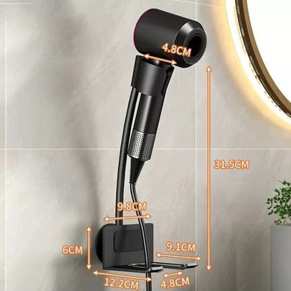 Wall-Mounted Adjustable Hair Dryer Holder – Blow Dryer Stand Dealprice.co.uk