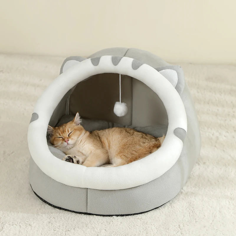 Super Cat Bed - Warm & Cozy Cave for Cats & Small Dogs Dealprice.co.uk