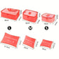 6 Pcs Travel Storage Bag Set – Waterproof, Large,  Eco-Friendly Luggage Organisers