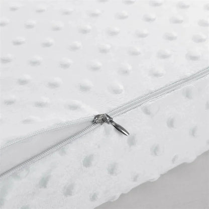 Memory Foam Pillow for Sleeping – Adjustable Orthopedic Contour Pillow for Neck