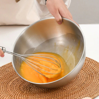 Stainless Steel Bowl Set –, Multipurpose Kitchen Use Bowls (Set of 4)