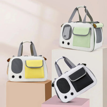 Portable Foldable Pet Carrier Bag – Shoulder Handbag for Small Dogs & Cats Dealprice.co.uk