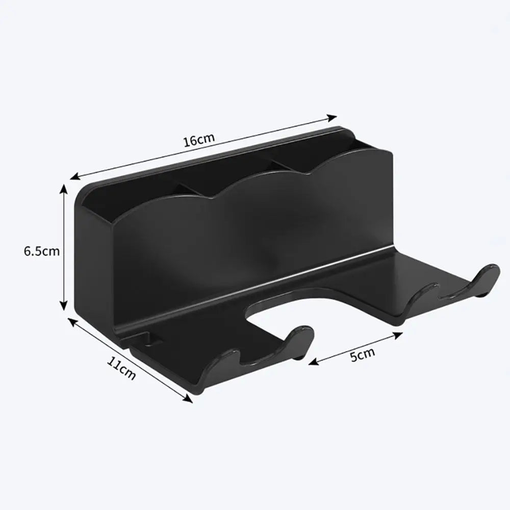 Wall-Mounted Hair Dryer Holder – Space-Saving Bathroom Organizer Dealprice.co.uk