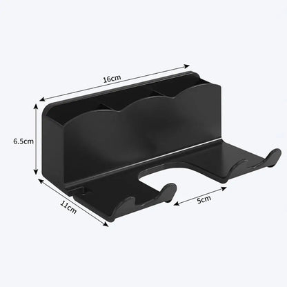 Wall-Mounted Hair Dryer Holder – Space-Saving Bathroom Organizer Dealprice.co.uk